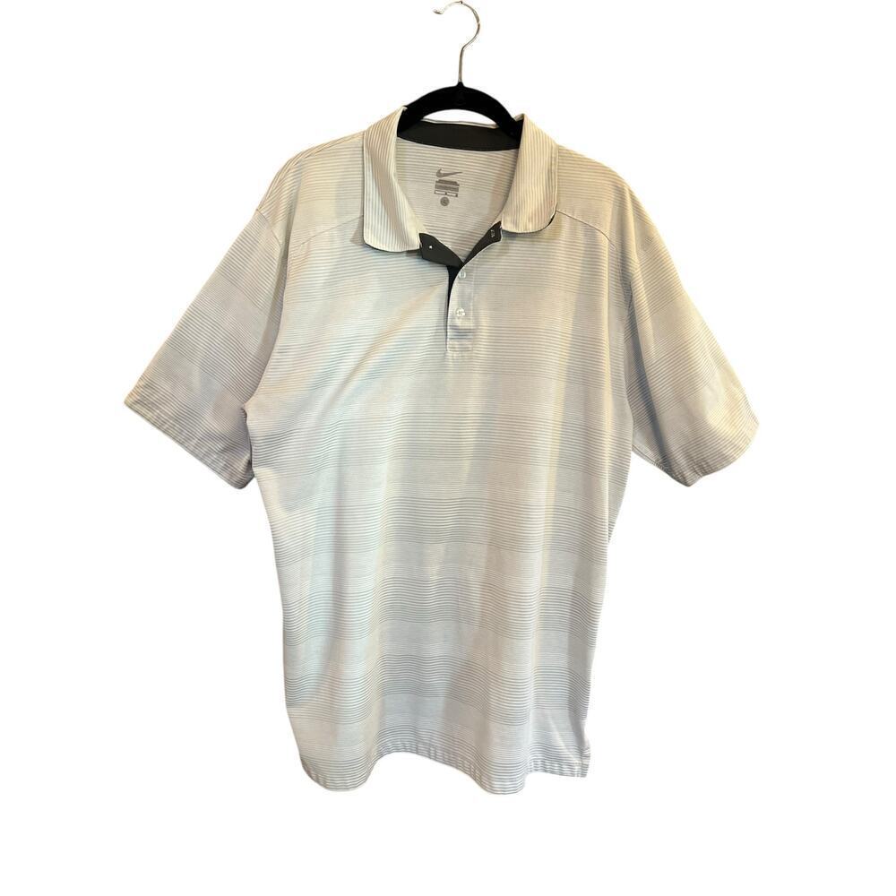 NIKE MENS POLO GOLF SHORT SLEEVE SHIRT SIZE L